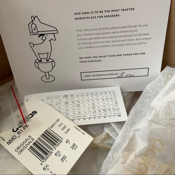 Adidas NMD R1 PK Primeknit Color Static Sneakers BW1126 - Picture 11 of 13